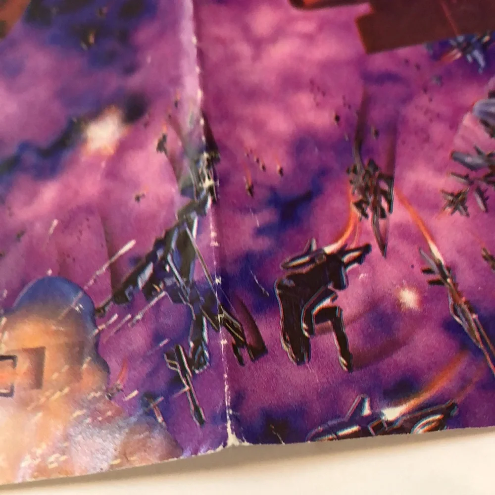 Transformers Wrapping Paper 1984 Optimus Prime in Package Vintage Transformer
